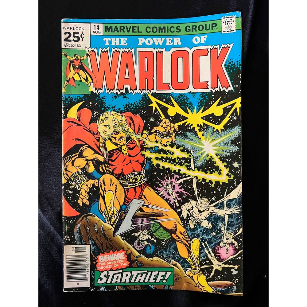 VINTAGE RARE 1976 Marvel "THE POWER OF WARLOCK" - F/VF